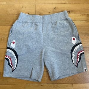 Bape shark face shorts